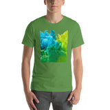 Motivational  T-Shirt "Wave of Nature" Positive  Inspiring Short-Sleeve Unisex T-Shirt