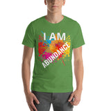 Motivational Unisex T-Shirt "I AM ABUNDANCE"   Inspiring Unisex T-Shirt
