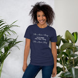 Motivational T-Shirt " Main Thing" Law of Affirmation Short-Sleeve Unisex T-Shirt