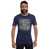 Motivational  T-Shirt "Still Stand" Inspiring Law of Affirmation Short-Sleeve Unisex T-Shirt