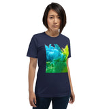 Motivational  T-Shirt "Wave of Nature" Positive  Inspiring Short-Sleeve Unisex T-Shirt