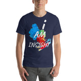 Motivational T-Shirt " I AM INSIGHT" Law of Affirmation Short-Sleeve Unisex T-Shirt