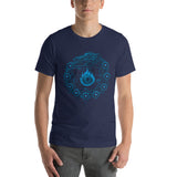 Chakra  T-Shirt "THIRD EYE" Spiritual meditation Healing Short-Sleeve Unisex T-Shirt