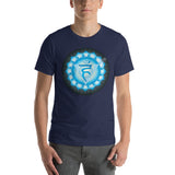 Chakra T-Shirt "OM CHAKRA" Healing  Meditational Short-Sleeve Unisex T-Shirt