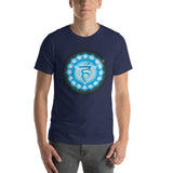 Chakra T-Shirt "OM CHAKRA" Meditational Healing Short-Sleeve Unisex T-Shirt