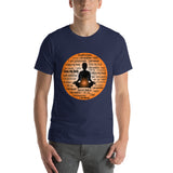 Chakra  Unisex T-Shirt "I LOVE MY BODY" Sacral Healing  Meditation Short-Sleeve Unisex T-Shirt