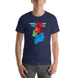 Motivational  Symbol T-Shirt " In Movement" Inspiring Exclusive design Short-Sleeve Unisex T-Shirt