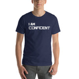 Motivational Unisex T-Shirt "I AM CONFIDENT"  Law of Affirmation Unisex T-Shirt