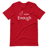 Motivational T-Shirt "I am Enough" Customized Law of Affirmation Short-Sleeve Unisex T-Shirt