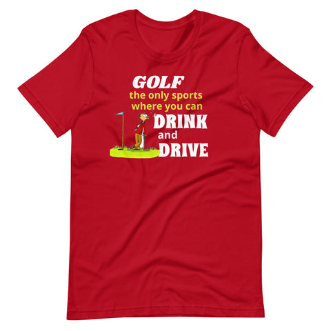 golf  unisex t shirts funny 
