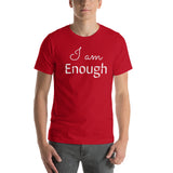 Motivational T-Shirt "I am Enough" Customized Law of Affirmation Short-Sleeve Unisex T-Shirt
