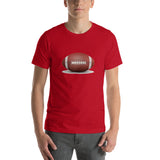 American Football T-Shirt , Customized Short-Sleeve Unisex T-Shirt for Football Fans and Player