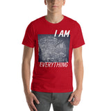 Motivational Unisex T-Shirt "I AM EVERYTHING"  Law of Attraction Short-Sleeve Unisex T-Shirt
