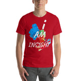 Motivational T-Shirt " I AM INSIGHT" Law of Affirmation Short-Sleeve Unisex T-Shirt