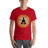 Chakra  Unisex T-Shirt "I LOVE MY BODY" Sacral Healing  Meditation Short-Sleeve Unisex T-Shirt