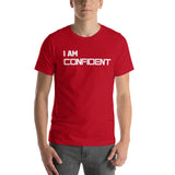 Motivational Unisex T-Shirt "I AM CONFIDENT"  Law of Affirmation Unisex T-Shirt