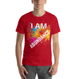 Motivational Unisex T-Shirt "I AM ABUNDANCE"   Inspiring Unisex T-Shirt