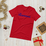 Motivational Unisex T-Shirt "I AM PROSPEROUS" Law of Attraction Short-Sleeve Unisex T-Shirt
