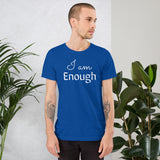 Motivational T-Shirt "I am Enough" Customized Law of Affirmation Short-Sleeve Unisex T-Shirt