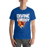 Motivational  T-Shirt " I AM DIVINE ENERGY" Positive & Inspiring Short-Sleeve Unisex T-Shirt