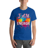 Motivational T-Shirt " I AM ENERGY"  Law of Affirmation Short-Sleeve Unisex T-Shirt