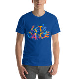 Motivational T-Shirt "LET'S DANCE" Positive inspirational Short-Sleeve Unisex T-Shirt