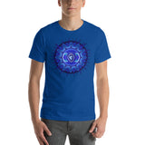 Chakra T-Shirt "CHAKRA BLUE" Healing Spiritual Meditation  Short-Sleeve Unisex T-Shirt
