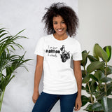 Motorbiking Funny T-Shirt "Love Motorcycling" Customized Short-Sleeve Unisex T-Shirt for Motorcycling Girl / Women
