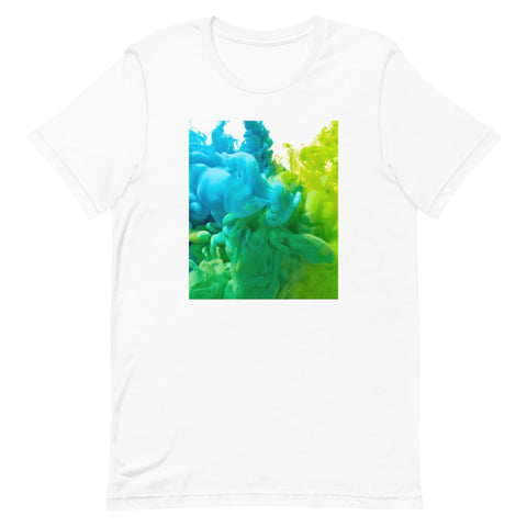 Motivational  T-Shirt "Wave of Nature" Positive  Inspiring Short-Sleeve Unisex T-Shirt