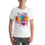 Motivational T-Shirt " I AM ENERGY"  Law of Affirmation Short-Sleeve Unisex T-Shirt