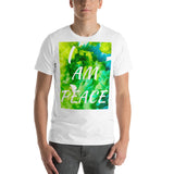 Motivational  T-Shirt "I AM PEACE" customized Law of Affirmation Short-Sleeve Unisex T-Shirt