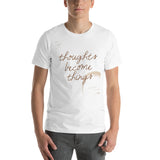 Motivational T-Shirt "THOUGHT BECOME THINGS" Law of Affirmation Short-Sleeve Unisex T-Shirt
