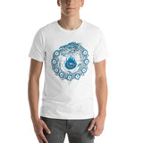 Chakra  T-Shirt "THIRD EYE" Spiritual meditation Healing Short-Sleeve Unisex T-Shirt