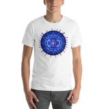 Chakra T-Shirt "CHAKRA BLUE" Healing Spiritual Meditation  Short-Sleeve Unisex T-Shirt