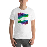 Motivational  T-Shirt "Life Is Colorful" Positive Inspiring Short-Sleeve Unisex T-Shirt