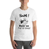 Bowling T-Shirt "Watch Fall & Weep" Exclusive Funny Bowling  Unisex T-Shirt