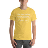 Dancing Funny T-Shirt "One Thing Dancing" Short-Sleeve Unisex T-Shirt for Dance Lover