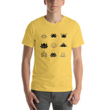 Chakra  T-Shirt "Balancing Chakra" Healing Spiritual Meditation Short-Sleeve Unisex T-Shirt