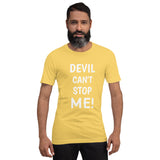 Short-sleeve unisex t-shirt "Devil Can't Stop Me"