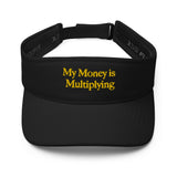 Motivational Visor "My Money is Multiplying" Positive affirmation  Visor