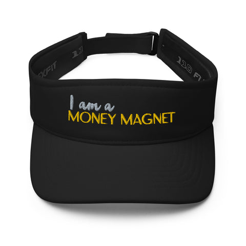 Motivational Visor "I am a Money Magnet" Positive inspirational Visor