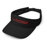 Motivational Visor "I am Possible" Positive Mindset Visor