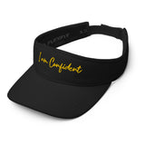 Exclusive Visor "I am Confident" Motivational Visor