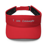 Visor Motivational  "I am Enough" Positive affirmation visor