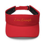 Motivational Visor "I am Enough" Positive affirmation quote Visor