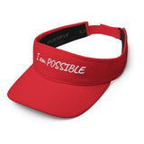 Motivational Visor "I am Possible" Positive Mindset Visor