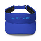 Premium Visor "I am Unlimited" Inspirational  Visor