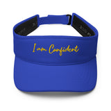 Exclusive Visor "I am Confident" Motivational Visor