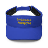 Motivational Visor "My Money is Multiplying" Positive affirmation  Visor