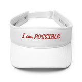 Motivational Visor "I am Possible" Positive Mindset Visor